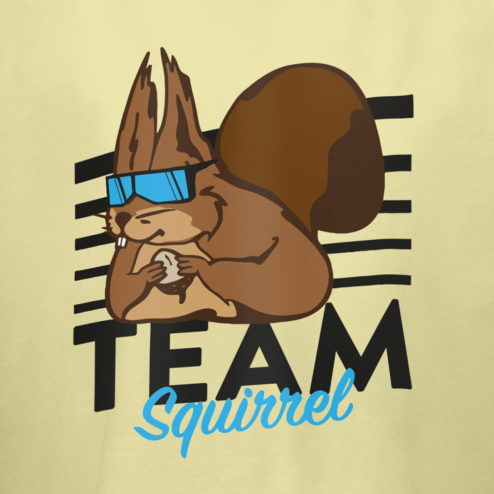 Woom Team Squirrel" T-Shirt