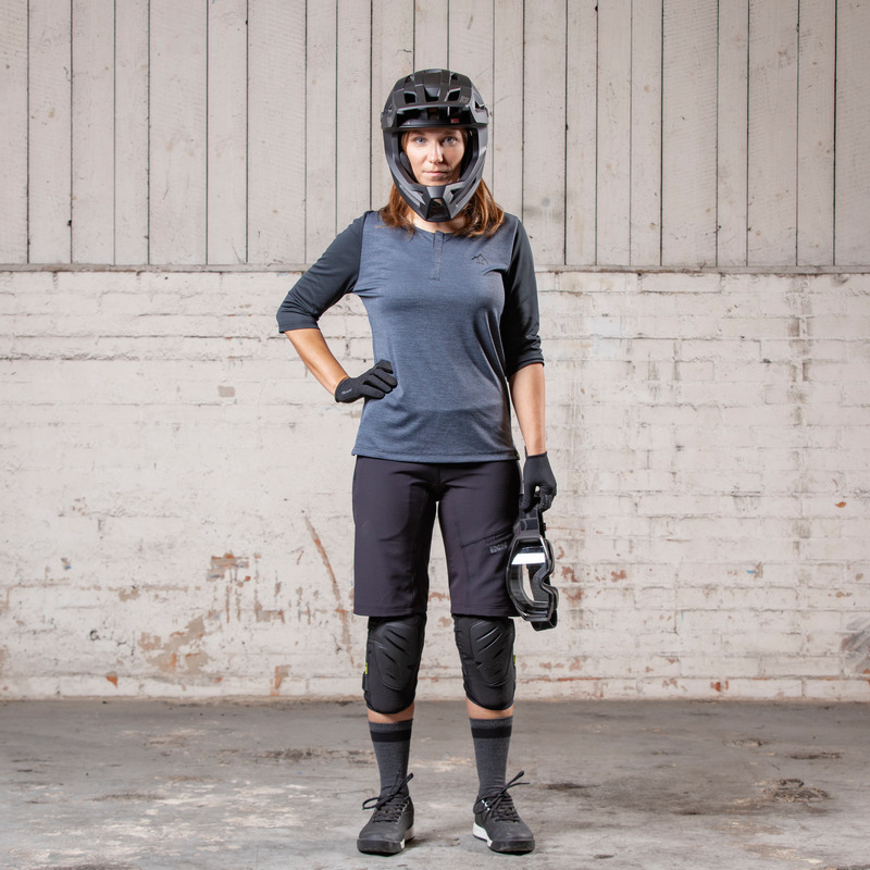 IXS Women's Carve Hip-Hugger Shorts schwarz 44