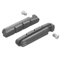 Shimano Bremsgummi R55C4 für Carbonfelgen mit Befestigungsschraube Paar