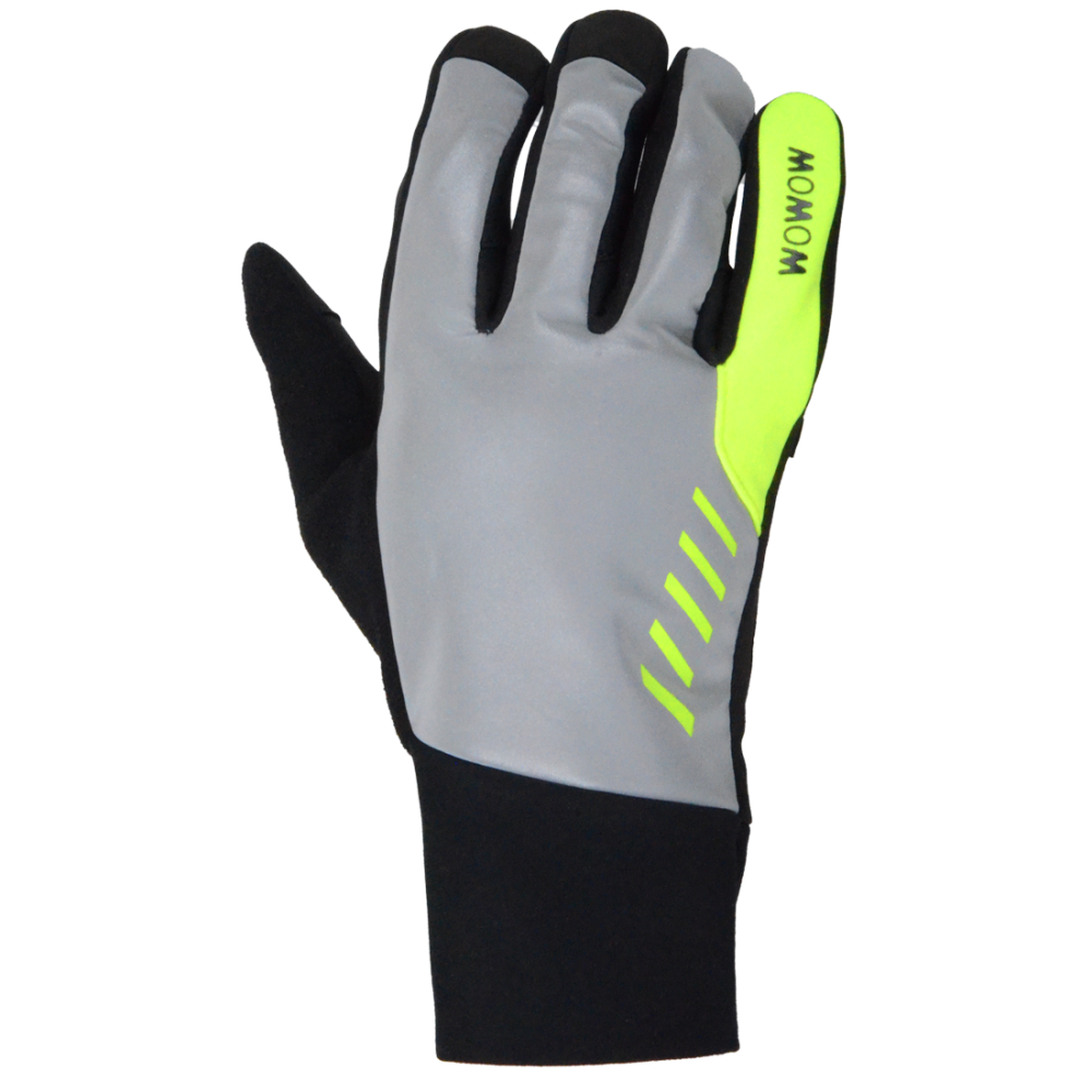 WOWOW Handschuhe, NIGHT STROKE, vollständig reflektierend, REFLEKTIEREND, M