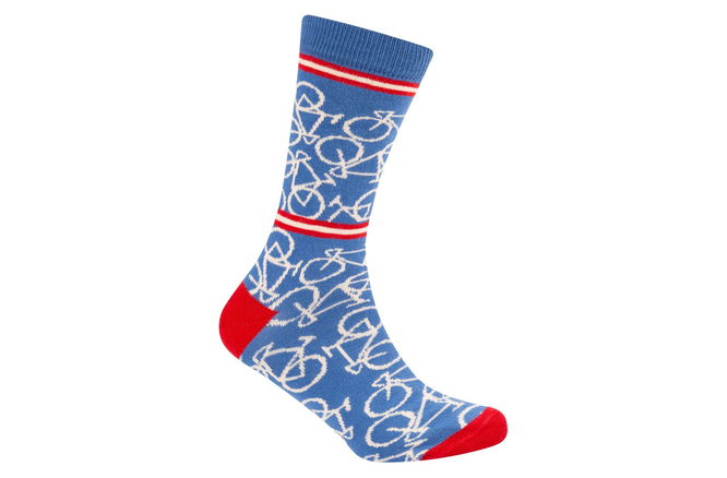 Le Patron Bicycle Socks riviera blue 39-42