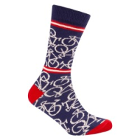 Le Patron Bicycle Socks indigo blue 39-42
