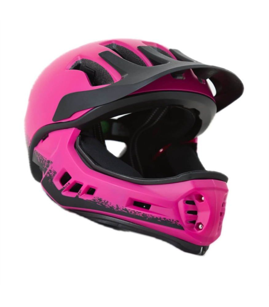 Frezzo Rowdy Fullface Helm S 48-52cm pink