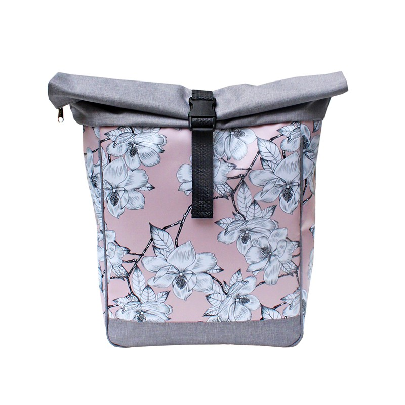 Ikuri 2 in 1 Fahrradtasche mit Rucksack Magnolia