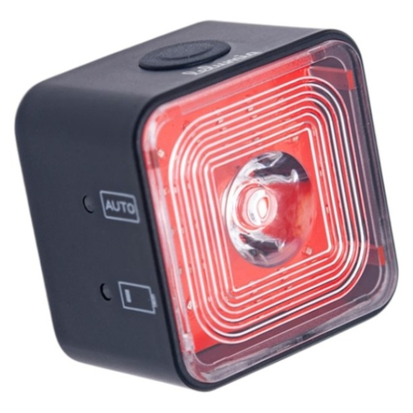 Lelumia Rücklicht Smart Eye 100, 100 Lumen inkl. Micro USB Ladekabel schwarz