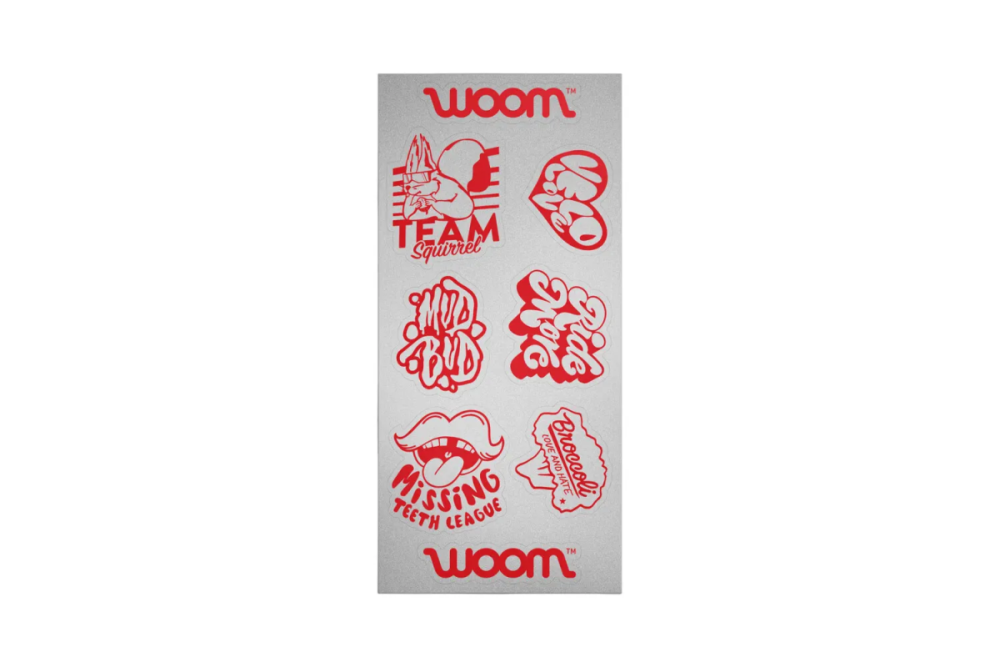 Woom GLAM Reflektierende Sticker
