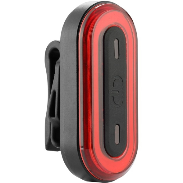Lelumia Rücklicht Circuit 50, 50 Lumen inkl. Micro USB Ladekabel schwarz