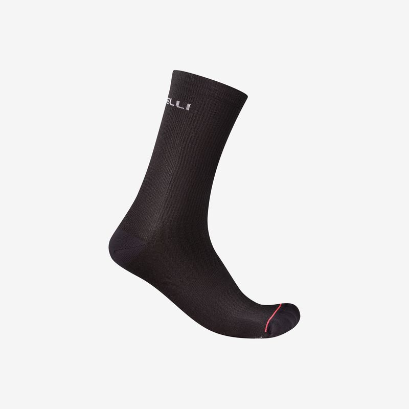 Castelli Bandito 2 Merino 18 Sock, Black, L-XL