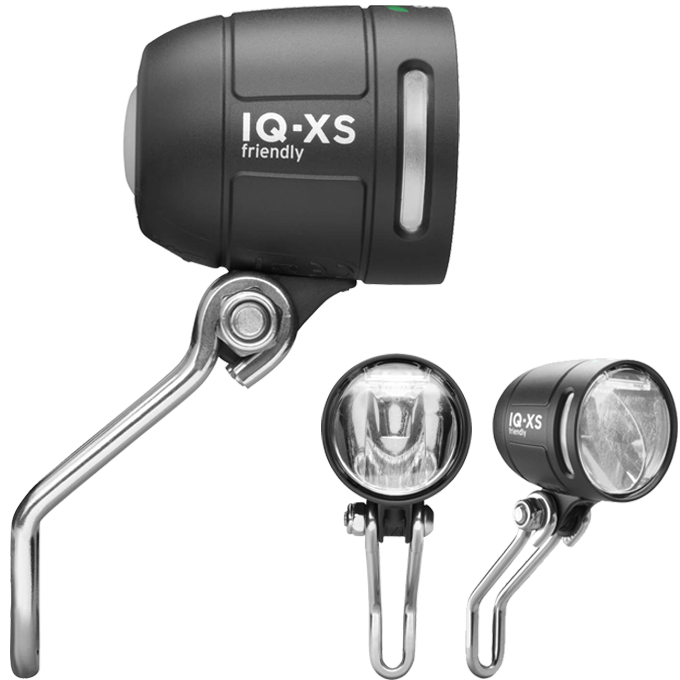 Busch + Müller Scheinwerfer Dynamo, IQ-XS 80 Lux friendly