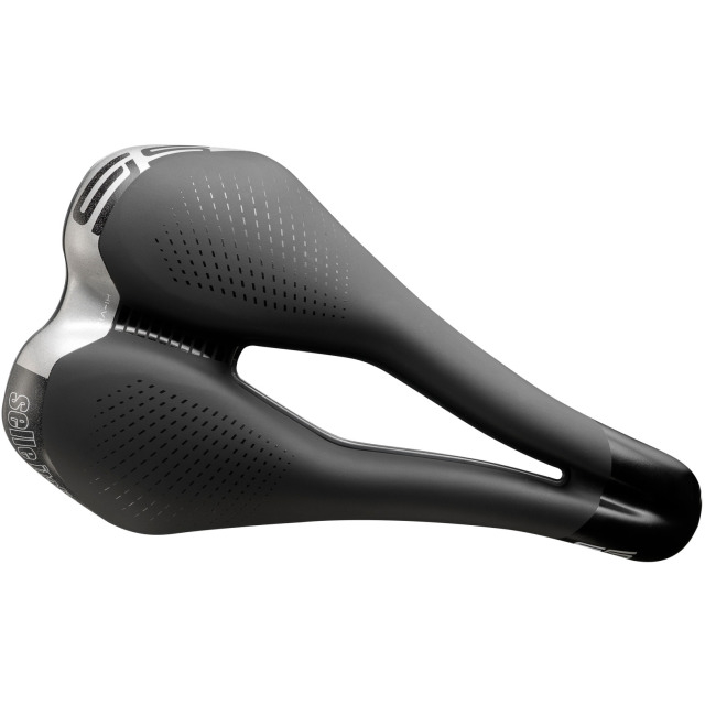 Selle Italia S5 Superflow S3, FeC Alloy 7mm, Soft-Tek, schwarz